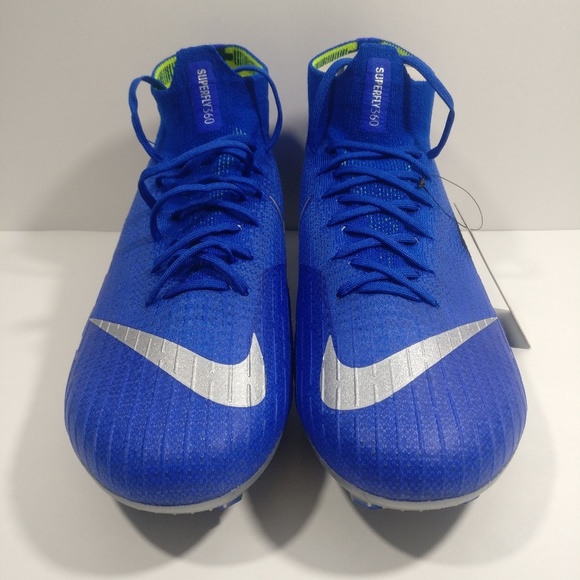 Nike Superfly 6 Elite FG Soccer Cleats Blue - Picture 3 of 8
